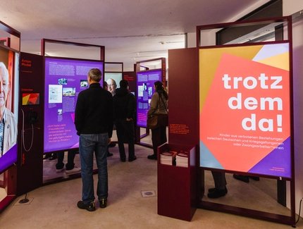 Blick in die Ausstellung trotzdem da!