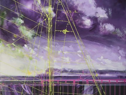 see storm rising over the horizon