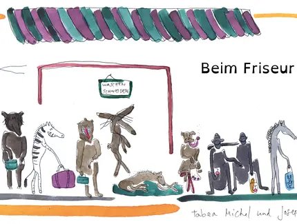 „Beim Frisör“ – eine Reimgeschichte von Tabea Michel