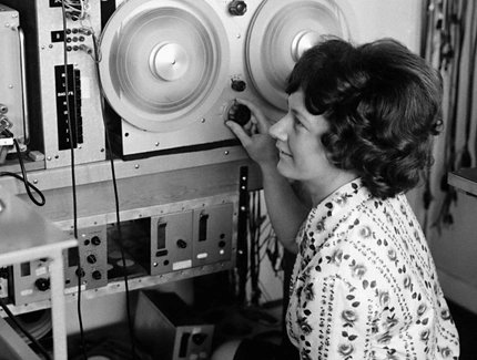 Else Marie Pade, 1962. Foto: Unbekannt.