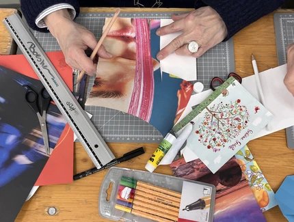 POST.KARTE.PAPIER. Papier & Schrift. Typografie zum Anfassen