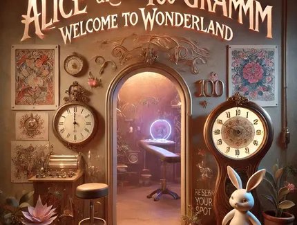 100 Gramm Birthday Bash - Alice in Wonderland