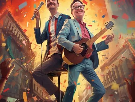 Tiere streicheln Menschen - Neues Programm