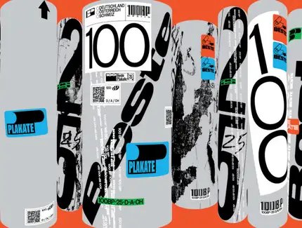 100 Beste Plakate 25 Deutschland Österreich Schweiz, Keyvisual