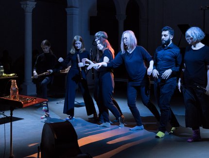 progress - das Festivalensemble auf der Bühne