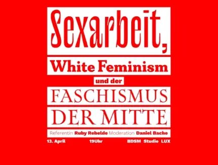 Sexarbeit - Vortrag im Studio LUX
