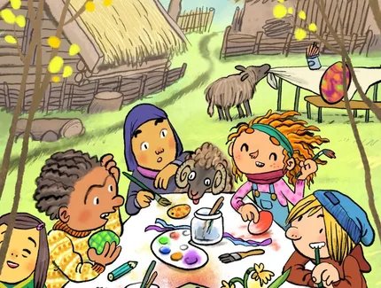 Frühlingserwachen im Freilichtmuseum