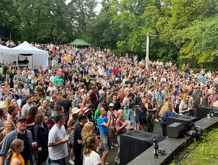 Erobique auf der Freilichtbühne Weißensee