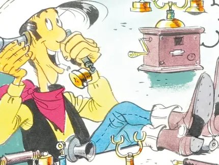 Lucky Luke am Telefon - Keyvisual der Veranstaltung