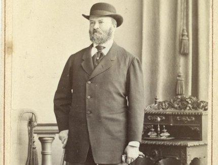 Emil Sello, Königlicher Hofgärtner am Neuen Palais, Carte de Visite