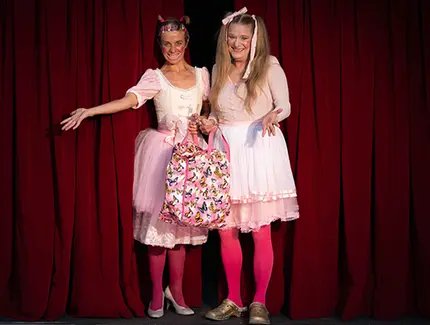 Märchen im Glaspalast von und mit dem Hexenberg Ensemble: Gevatter Tod | Dornröschen