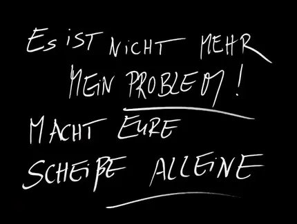 Ausstellung Christoph Schlingensief: Es ist nicht mehr mein Problem, macht eure Scheiße alleine