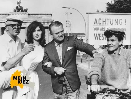 5.	Setfoto Dreharbeiten zu Billy Wilders „Eins, Zwei, Drei“, West-Berlin, 1961
