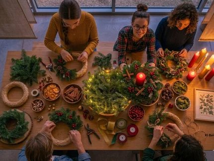 Adventskranz Workshop