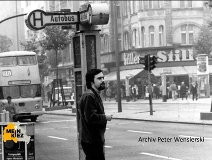 Jürgen Fuchs in West-Berlin, Ende 1970er-Jahre