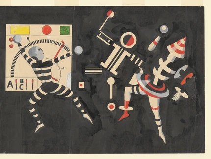 Kurt Schmidt, „Der Mann am Schaltbrett“, um 1924