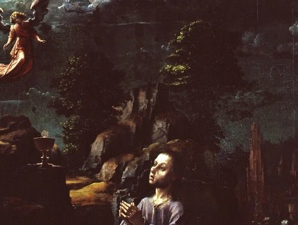 Jan Gossart, Christus am Ölberg (Detail), 1509/10