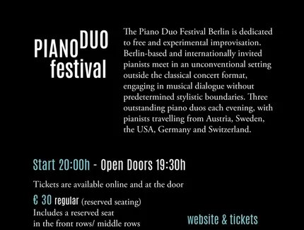 Piano Duo Festival