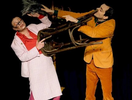 Märchen im Glaspalast von und mit dem Hexenberg Ensemble: Gevatter Tod | Bremer Stadtmusikanten