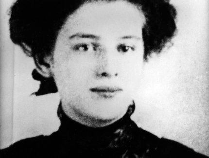 Schwarz-weiß-Porträt von Klara Heydebreck