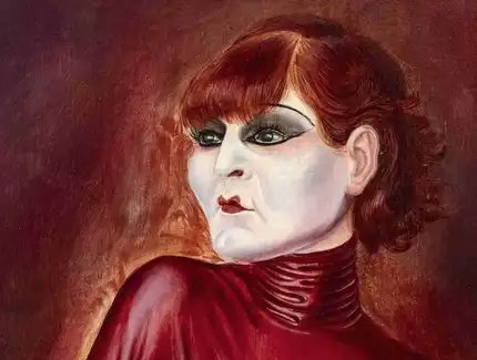 Otto Dix, Bildnis der Tänzerin Anita Berber, 1925 Sammlung Landesbank Baden-Württemberg im Kunstmuseum Stuttgart
