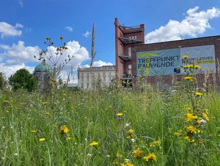 Einladung zur öffentlichen Ausstellung zum Thema "Blau-Grünes Bauen"