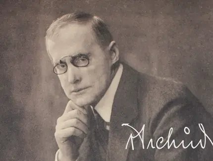 Hugo von Tschudi. Mann mit Maske.