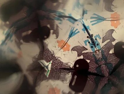 Blick in ein Kaleidoskop