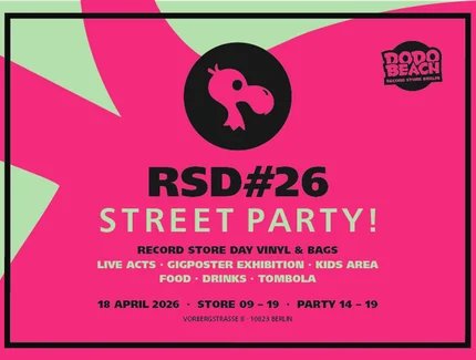 Record Store Day Street Party, Key visual 2026