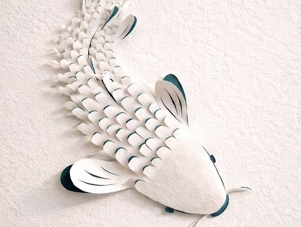 Cut-Out Tiere als Postkarten