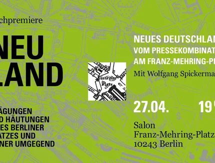 Buchpremiere Neuland