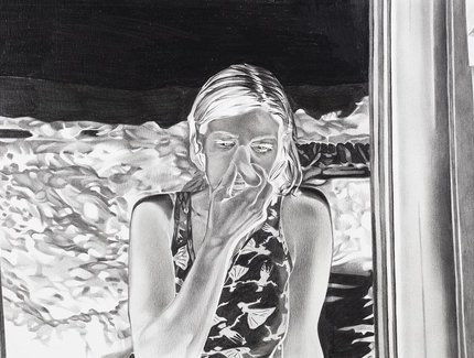 Marc Brandenburg, White Rainbow Nr. 8, 2000 (Ausschnitt), Privatsammlung