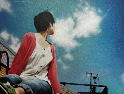 Dirk Biermann, Fukushima II, 2011, Japan, 11.3.2011, Farbstift und Acrylmedien auf Japanpapier/Sperrholz, 45x60cm