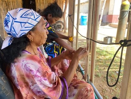 Textile Techniken “The Journey of Waleker: Workshop on Wayuu Symbolism and Weaving”