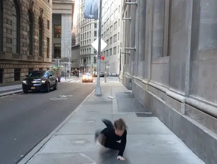 Klara Lidén, Grounding, video still, 2018. Courtesy the artist.