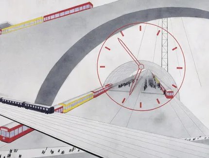 Oskar Nerlinger, Stadtbahn von Berlin, 1930
Neue Nationalgalerie. Foto: Reinhard Saczewski, © VG Bild-Kunst Bonn, 2026