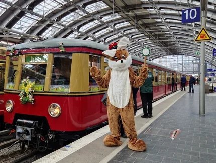 Easter train 2026 at Ostbahnhof