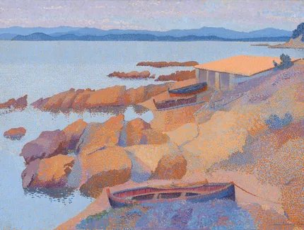 Henri-Edmond Cross Calanque des Antibois, 1891/92
