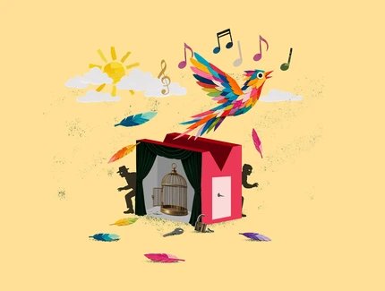 Grafik zum Workshop Und der Vogel singt wieder