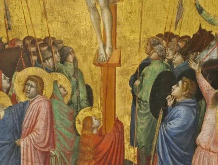 Giotto, Die Kreuzigung Christi (Detail), um 1315/20