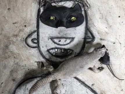 Roger Ballen, Snatched, 2021, from the series Spirits and Spaces ┬®