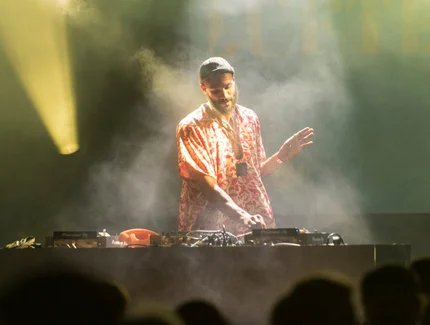 DJ Set von Ben Olayinka im Rahmen von Durchlüften - Open Air