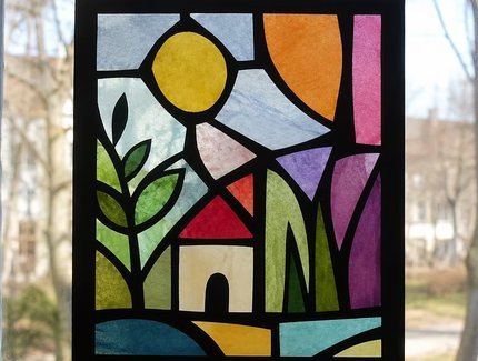 Fensterwelten: Lichtbilder aus Papier