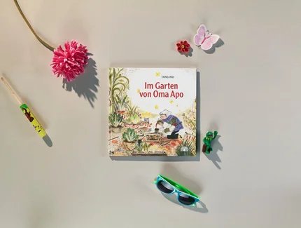 Cover zum Bilderbuch "Im Garten von Oma Apo" von TANG Wei