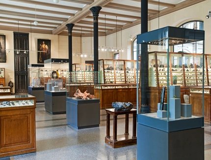 Mineraliensaal Museum für Naturkunde
