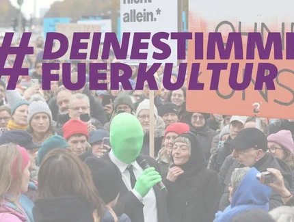 Deine Stimme für Kultur