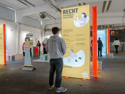 Indoor Pop-Up-Ausstellung