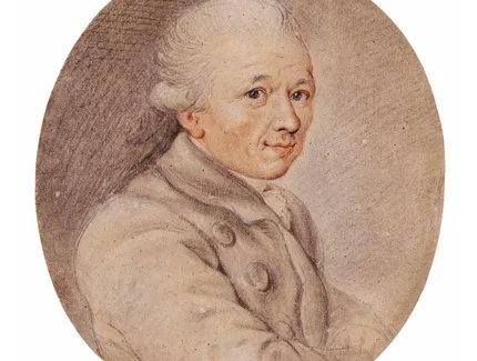 Daniel Nikolaus Chodowiecki: Selbstportrait, 1759 (schwarze und rote Kreiden auf Papier)