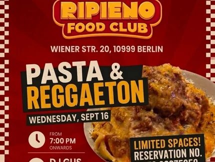 Pasta & Reggaeton – Latin & Brazilian Music Night