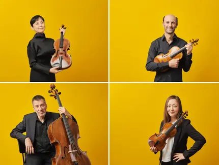 Simon Roturier (Violine), Marlene Ito (Violine), Naoko Shimizu (Viola) und Ludwig Quandt (Violoncello)